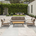 Luxury Outdoor Teak Patio Sofa Set